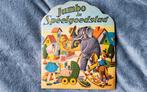 Oud retro boek Jumbo in speelgoedstad vouwboekje, Ophalen of Verzenden