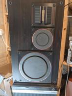 Philips MFB 9638, Front, Rear of Stereo speakers, Philips, Gebruikt, 60 tot 120 watt