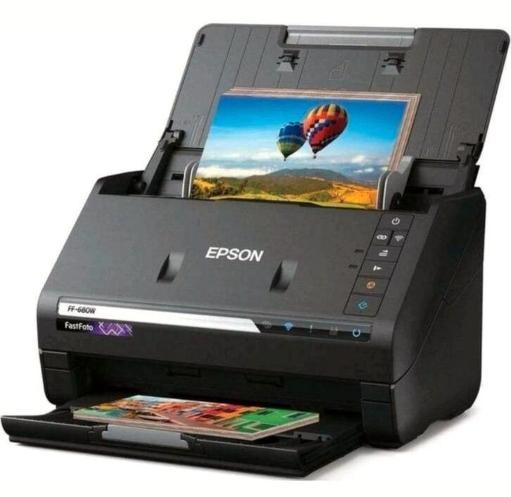 HUREN: Professionele supersnelle fotoscanner Epson FastFoto, Computers en Software, Scanners, Zo goed als nieuw, Fotoscanner, MacOS