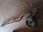 Dissel met zwenkwiel voor (pony-)wagen, Dieren en Toebehoren, Ophalen, Gebruikt