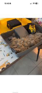 Kinetic Sand set met vrachtwagen in koffer, Ophalen of Verzenden, Zo goed als nieuw, Jongen of Meisje