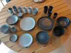 Casa Earth Servies - Lagoon & Ocean, Ophalen, Zo goed als nieuw, Effen, Aardewerk