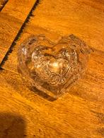 Glazen schaal hart, Ophalen of Verzenden