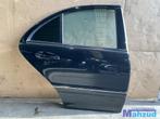 MERCEDES C-KLASSE W203 Zwart Rechts achter deur portier 2000, Auto-onderdelen, Deur, Gebruikt, Mercedes-Benz, Ophalen