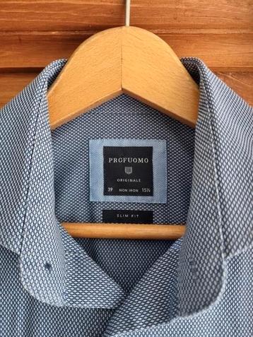 Profuomo overhemd | Niewstaat! | mt. 39 | Slim fit beschikbaar voor biedingen