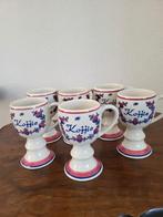 set zenith koffiebekers 6 stuks, Huis en Inrichting, Keuken | Servies, Ophalen of Verzenden, Gebruikt, Glas, Overige stijlen