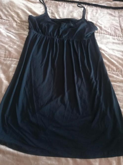 Yoek mooi zomerjurkje/ maat XL/ OPRUIMING, Kleding | Dames, Jurken, Zo goed als nieuw, Maat 42/44 (L), Zwart, Knielengte, Verzenden