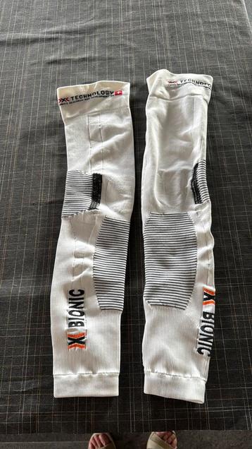 Nieuw x-bionic beenwarmers wit xs beschikbaar voor biedingen