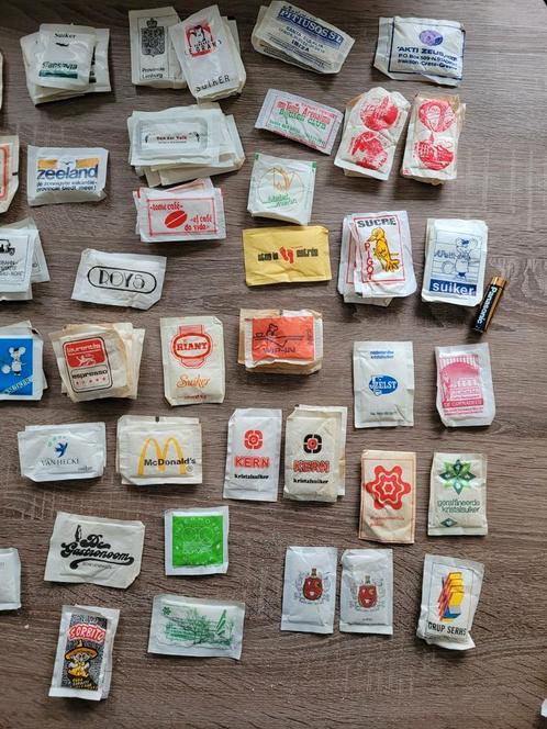 Suikerzakjes en suikerklontjes (tegen verzendkosten), Verzamelen, Suikerzakjes, Ophalen of Verzenden