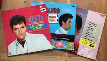 ELVIS PRESLEY - Something, Double trouble & California (3LP) beschikbaar voor biedingen