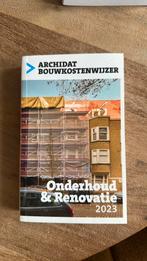Archidat bouwkostenwijzer, Ophalen of Verzenden, Alpha, Nieuw, Overige niveaus