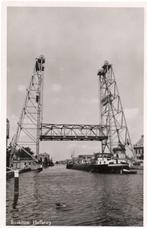 Boskoop, Hefbrug met Gouwe en schip. 3373, Verzenden, 1940 tot 1960, Gelopen, Zuid-Holland
