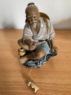 Mudman visser keramische Shiwan chines beeld, Ophalen of Verzenden, Zo goed als nieuw, Dier