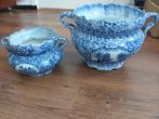 chines blauw-wit porseleinen bloempotten, Antiek en Kunst, Ophalen