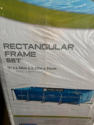 Frame zwembad beschikbaar voor biedingen