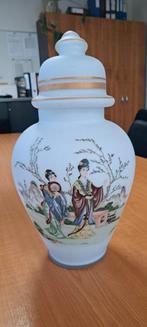 Italiaans vaas met deksel, Ophalen of Verzenden