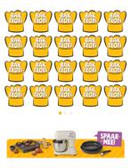 44 samen cheffen bakzegels!, Verzamelen, Supermarktacties, Albert Heijn, Ophalen of Verzenden