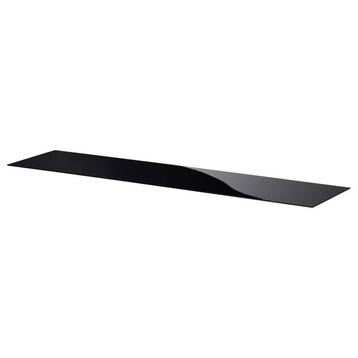 IKEA Besta Bovenblad Zwart Glas 120x40 beschikbaar voor biedingen