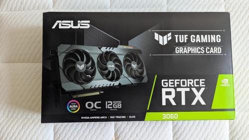 ASUS TUF 3060 12GB, Computers en Software, Videokaarten, Zo goed als nieuw, Nvidia, PCI-Express 4.0, GDDR6, HDMI, DVI, Ophalen