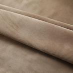 NIEUWE Gordijnen fluweel beige 140x245 cm AFHAALPRIJS, Nieuw, Beige, 100 tot 150 cm, 200 cm of meer