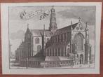 2 / Grote Kerk of Sint Bavo Kerk te Haarlem, Antiek en Kunst, Ophalen of Verzenden