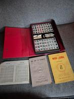 Mahjong spel met boekjes, Ophalen of Verzenden, Gebruikt