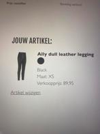 STUDIO ANNELOES LEATHER LEGGING, Kleding | Dames, Leggings, Maillots en Panty's, Verzenden, Zo goed als nieuw, Zwart, Legging