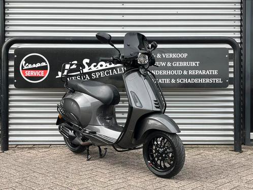 Vespa Sprint Porsche Agaat 2022 7174 km Full-Option 1 eig, Fietsen en Brommers, Brommers | Vespa, Zo goed als nieuw, Overige modellen
