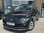 Volkswagen Tiguan|2022|Led|Matrix|Full Option|, Auto's, Volkswagen, Automaat, Zwart, Leder en Stof, Zwart