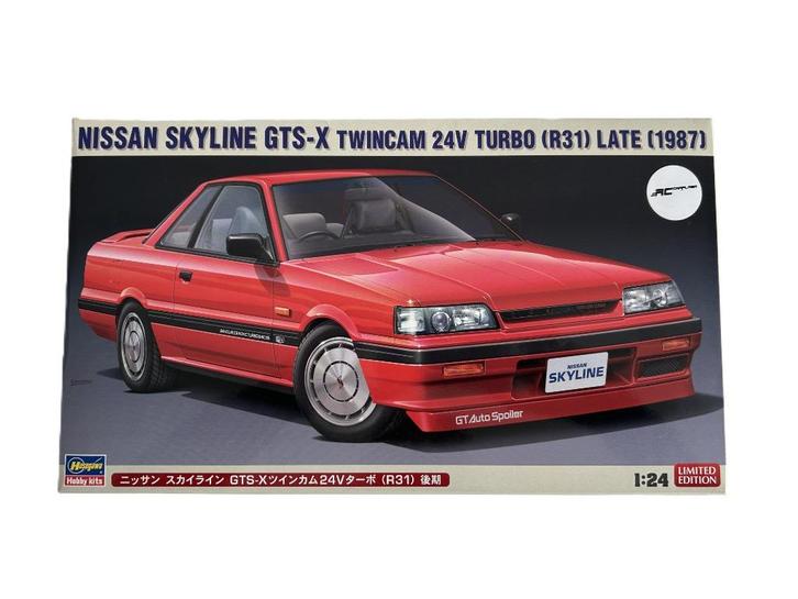 Hasegawa 1/24 Nissan Skyline GTS-X TwinCam 24V Tu HAS-20448, Hobby en Vrije tijd, Modelbouw | Auto's en Voertuigen, Nieuw, Auto