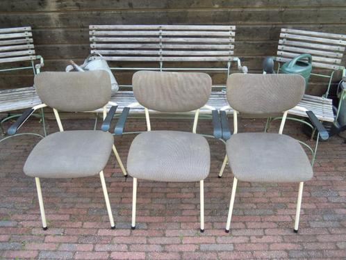 2 De Wit stoelen, Huis en Inrichting, Stoelen, Gebruikt, Vijf, Zes of meer stoelen, Wit, Ophalen