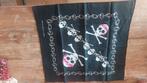 Piratendoek / Bandana - Vierkant, Zwart, Nieuw, Ophalen of Verzenden, Met patroon