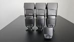 Nissin Di700A Flitser Set voor Nikon, Ophalen of Verzenden, Gebruikt, Nikon, Kantelbaar
