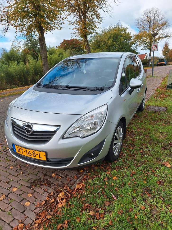 Opel Meriva 1.4 74KW 2011 Grijs, Auto's, Opel, Particulier, Meriva, Aangepast voor mindervaliden, Airconditioning, Centrale vergrendeling
