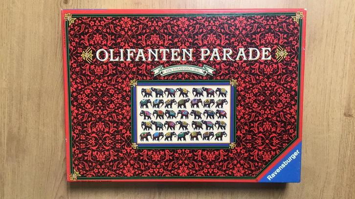 Olifanten Parade. Ravensburger, Hobby en Vrije tijd, Gezelschapsspellen | Bordspellen, Zo goed als nieuw, Een of twee spelers