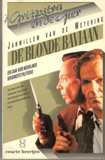 Grijpstra en de Gier - De blonde Baviaan [vd Wetering]. beschikbaar voor biedingen