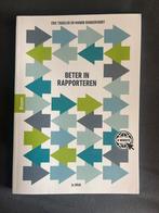 Beter in Rapporteren - Nieuwstaat, Boeken, Studieboeken en Cursussen, Ophalen of Verzenden, Nieuw, HBO