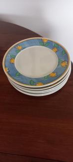 Gebaksbordjes Tulips, Ophalen of Verzenden, Zo goed als nieuw, Bord(en), Overige stijlen