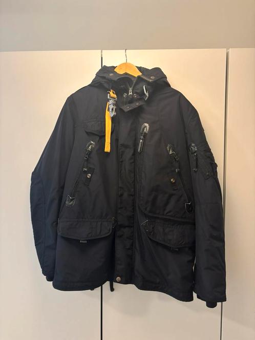 Parajumpers “Right Hand” winterjas L/XL, Kleding | Heren, Jassen | Winter, Zo goed als nieuw, Maat 56/58 (XL), Blauw, Ophalen of Verzenden