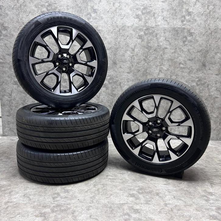 19 inch originele velgen + zomerbanden Ford Kuga MK3, Auto-onderdelen, Banden en Velgen, Banden en Velgen, Zomerbanden, 19 inch