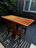 IKEA APPLARO 130x70 accaciahout tuintafel balkon, Tuin en Terras, Tuintafels, Ophalen of Verzenden, Gebruikt, Vierkant, Hout
