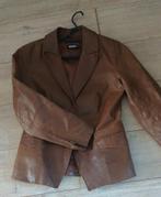 Leren Jasje (Colbert) Camel, Maat 38/40 (M), Ophalen of Verzenden, Zo goed als nieuw, Bruin