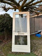 Hardhouten Voordeur, Ophalen, Gebruikt, 80 tot 100 cm, Buitendeur