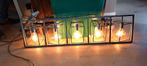 Industriële hanglamp met 5 led lampen, Huis en Inrichting, Ophalen of Verzenden, Zo goed als nieuw, Minder dan 50 cm