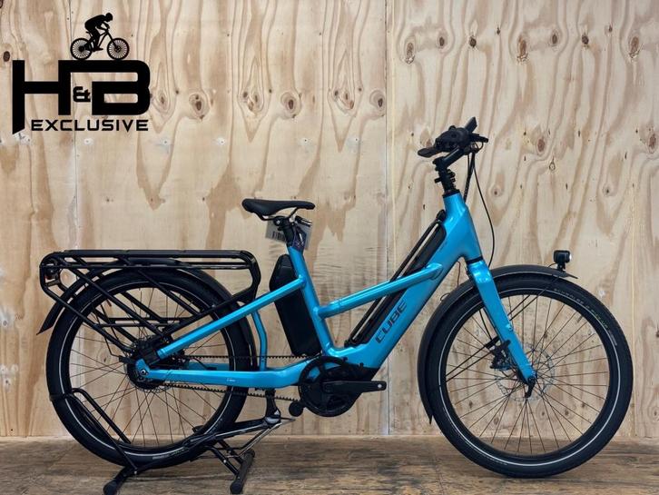 Cube Longtail Hybrid 725 E-Bike Enviolo, Fietsen en Brommers, Elektrische fietsen, Zo goed als nieuw, Cube, 47 tot 51 cm, 50 km per accu of meer