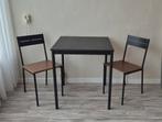 Ikea Sandsberg tafel en stoelen, Huis en Inrichting, Stoelen, Ophalen, Zo goed als nieuw, Twee