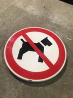 bord alu verboden voor honden 40 cm, Ophalen
