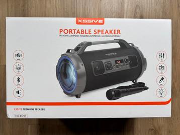 Xssive portable speaker boombox NIEUW beschikbaar voor biedingen