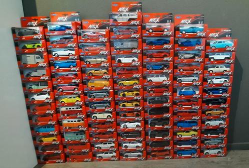 84 Welly Nex modelauto's nieuw in doos! Partij, Hobby en Vrije tijd, Modelauto's | 1:43, Nieuw, Auto, Overige merken, Ophalen of Verzenden