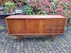 Teak vintage dressoir, Huis en Inrichting, Kasten | Dressoirs, Ophalen, Design, 150 tot 200 cm, Teakhout
